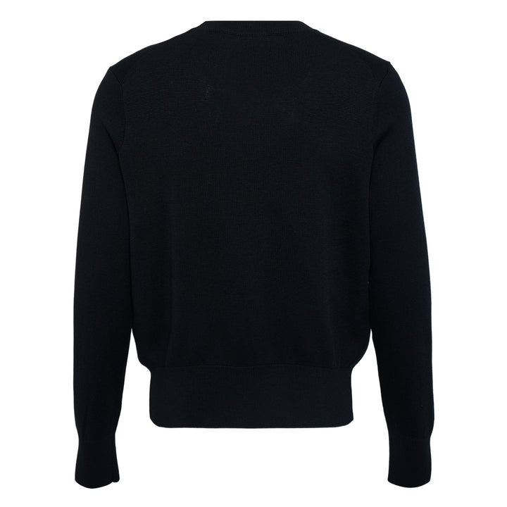 Crewneck Sweater With Contrast ADC