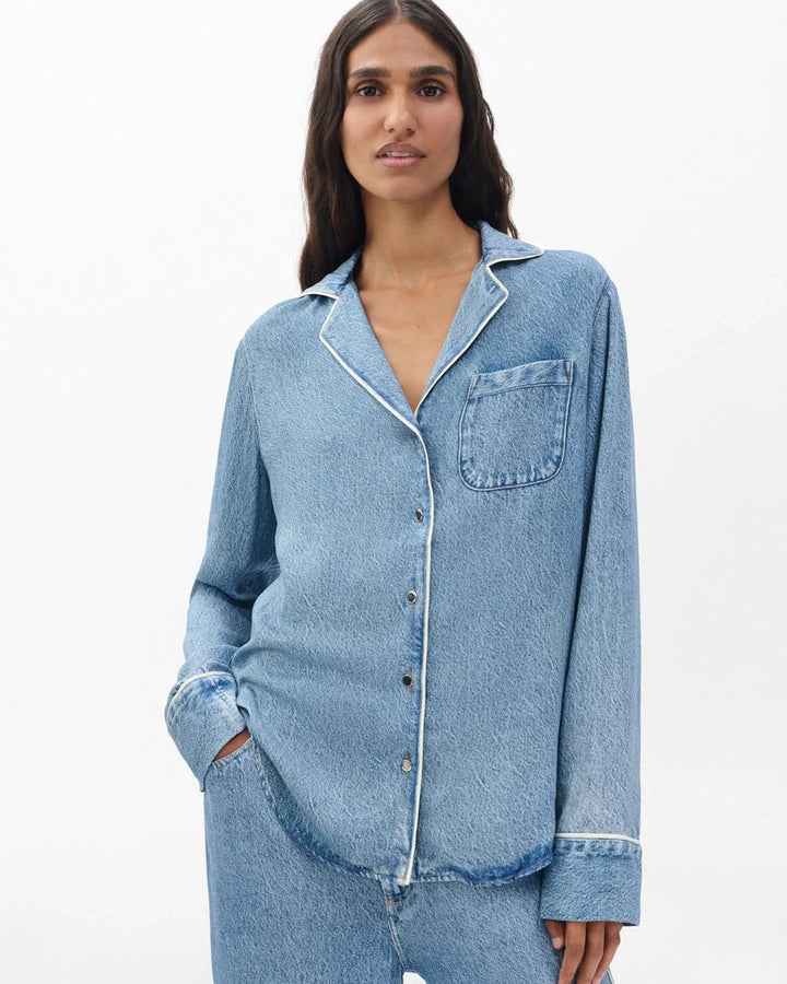 Miramar Slink Long Sleeve Lounge Shirt