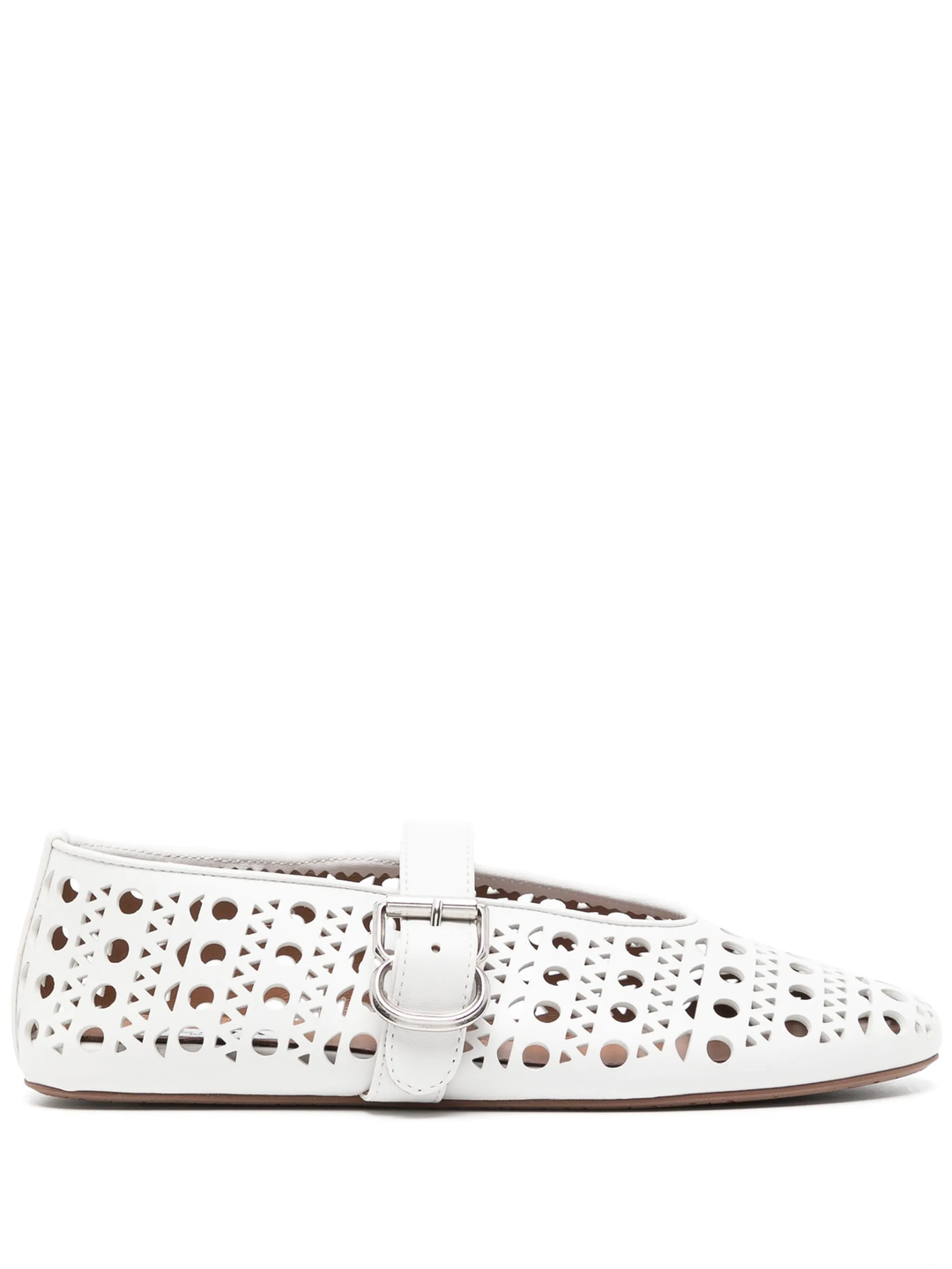 Ballet Flats Lambskin Perforated