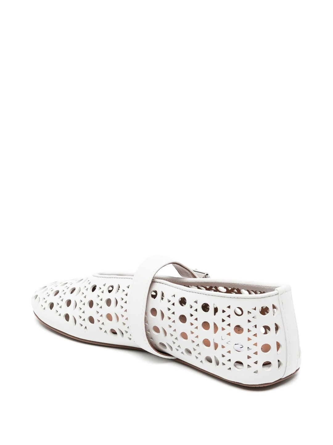Ballet Flats Lambskin Perforated