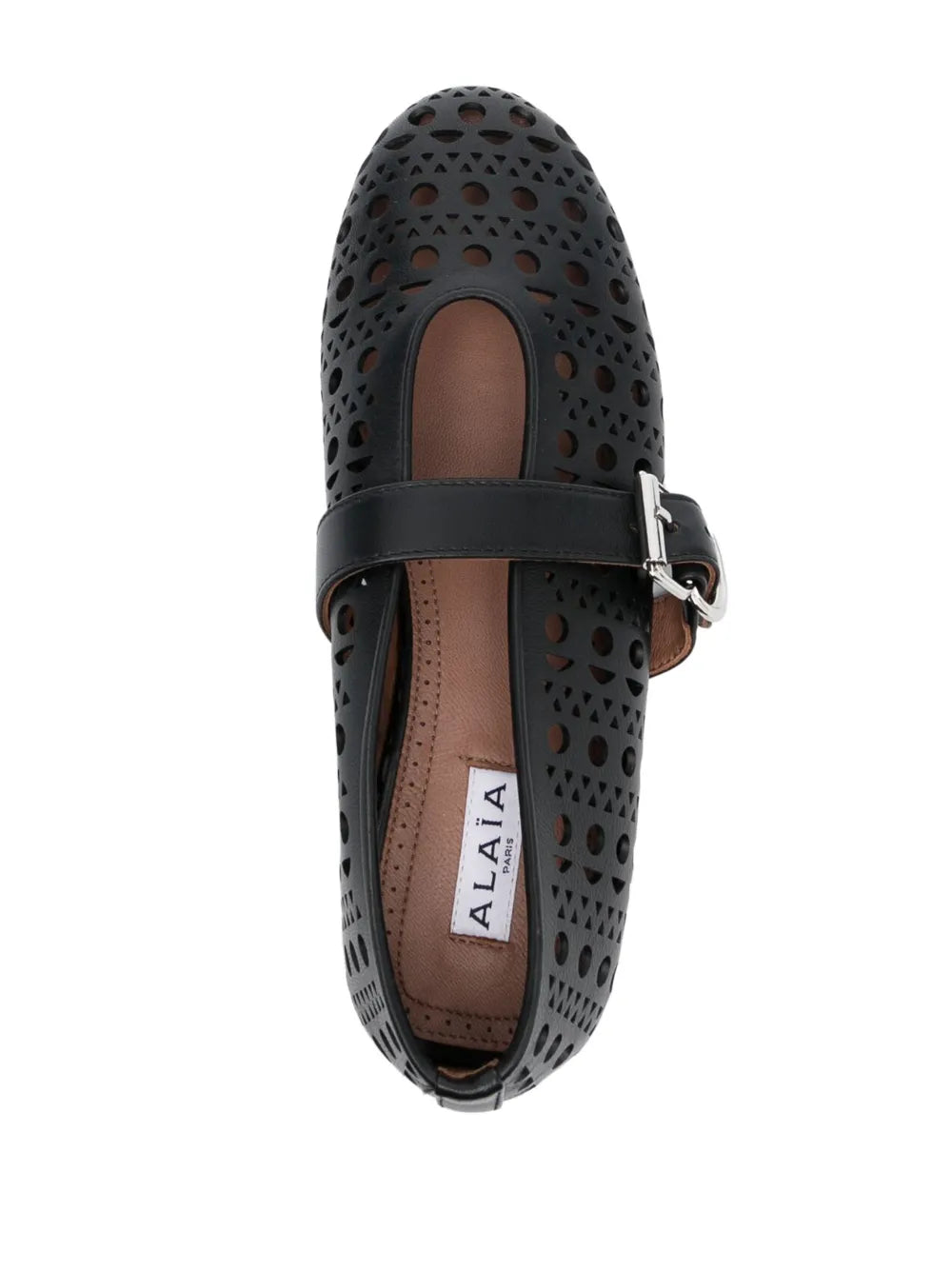 Ballet Flats Lambskin Perforated