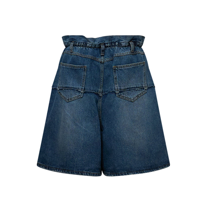 Raw Hem Bermuda Short
