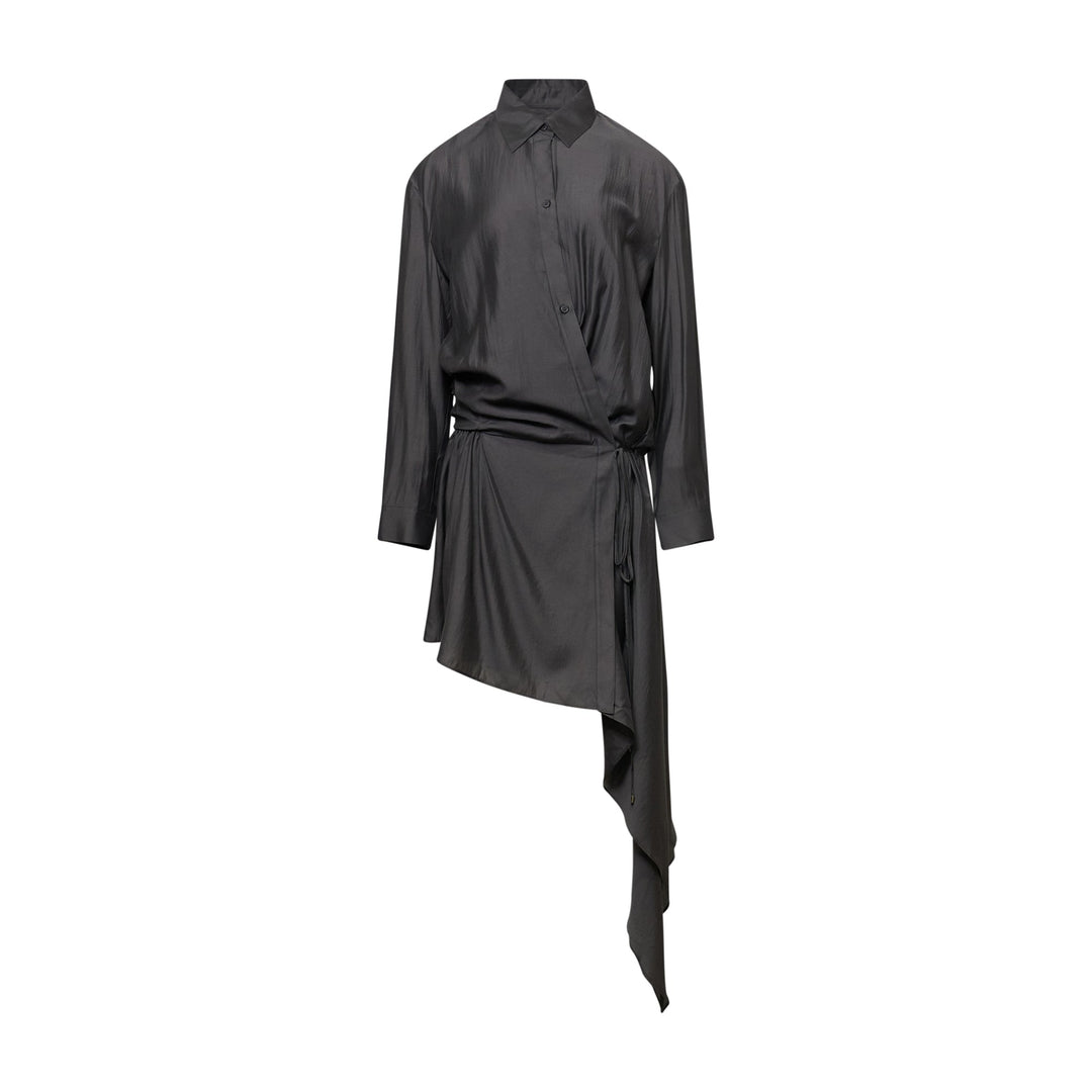 Asymmetrical Shirt Dress