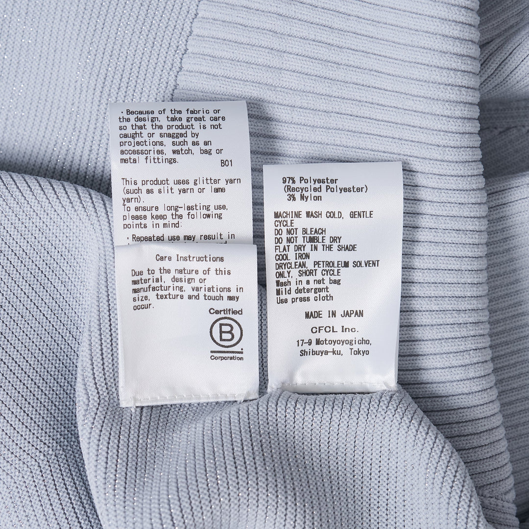 Pottery Glitter Round Neck Dress