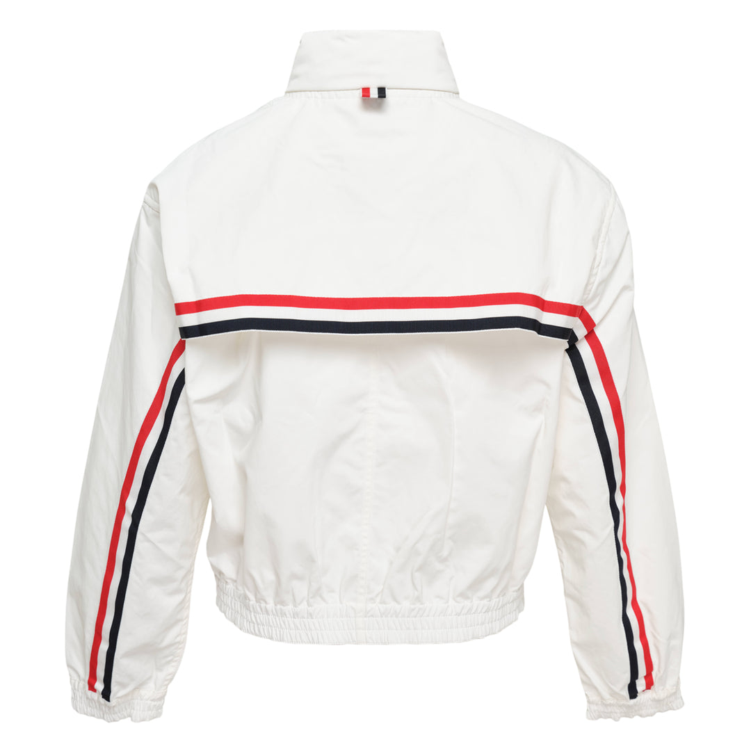 Thom Browne Track Jacket with Rollout Hood – Available at Club 21, Official Retailer in Singapore, Malaysia & Thailand with Global Shipping Online