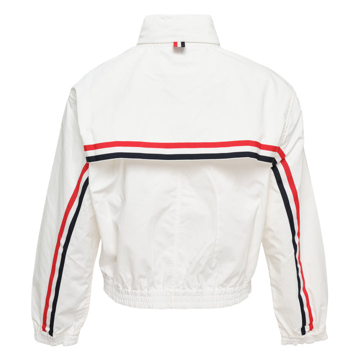 Thom Browne Track Jacket with Rollout Hood – Available at Club 21, Official Retailer in Singapore, Malaysia & Thailand with Global Shipping Online