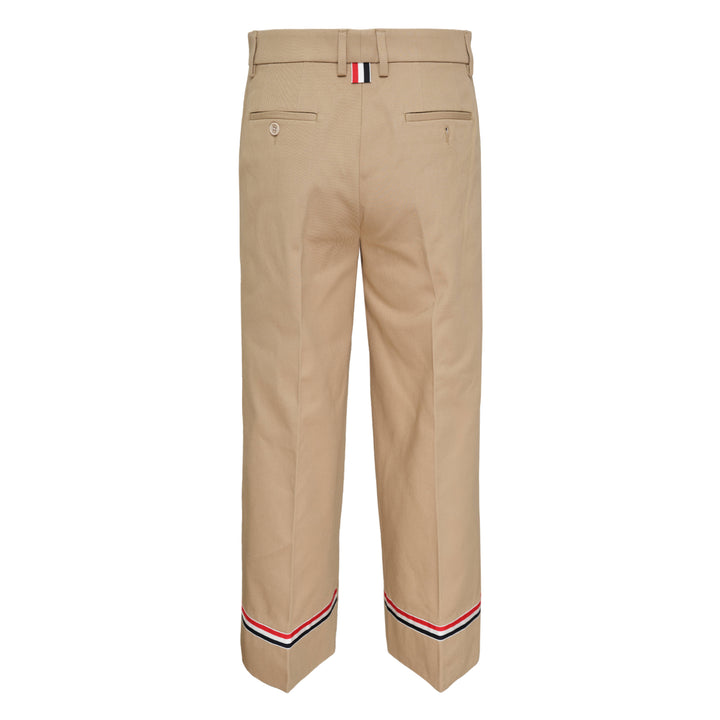 Thom Browne Beltloop Cotton Gabardine Chino Pants – Available at Club 21, Official Retailer in Singapore, Malaysia & Thailand with Global Shipping Online