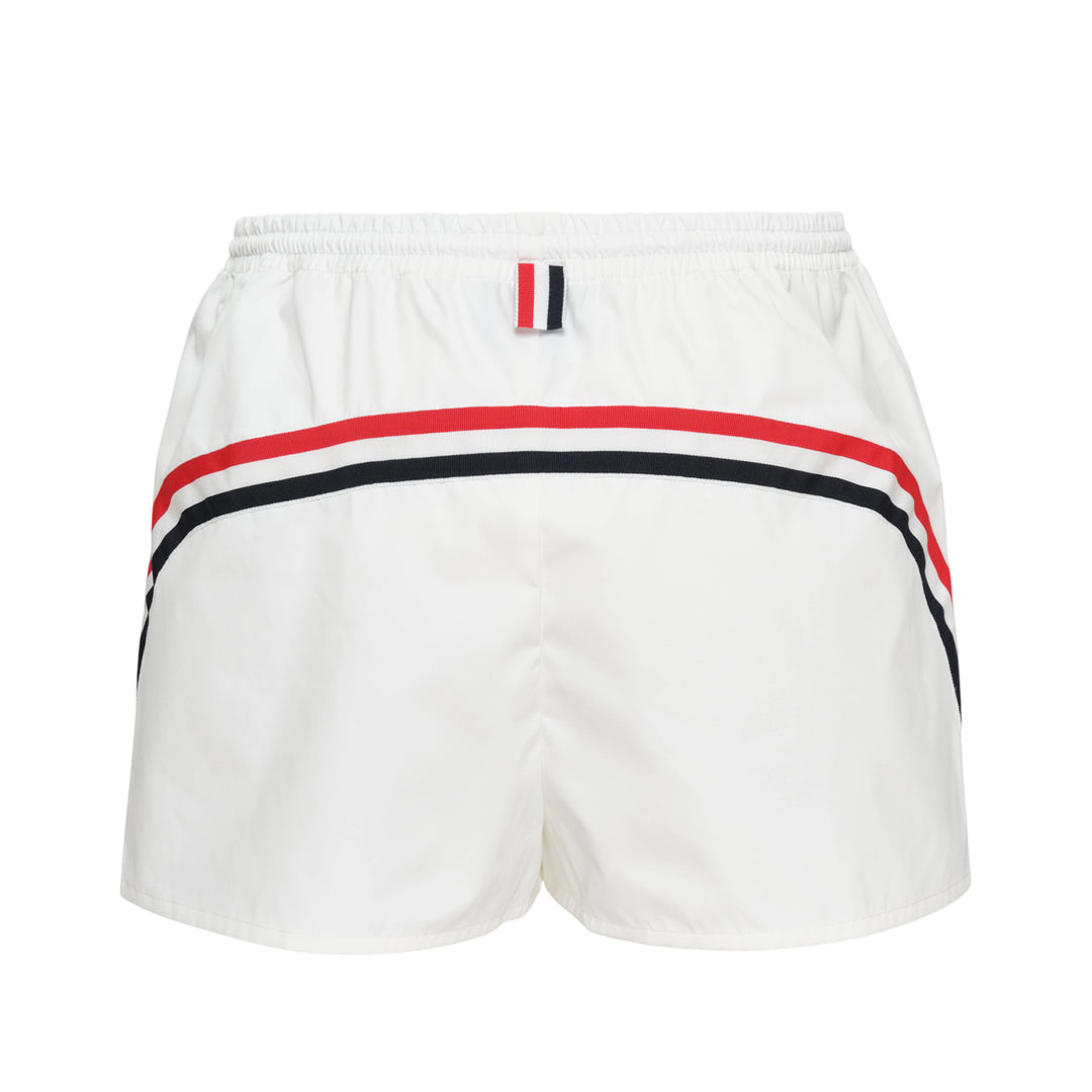 Thom Browne Track Shorts In Nylon Cotton – Available at Club 21, Official Retailer in Singapore, Malaysia & Thailand with Global Shipping Online