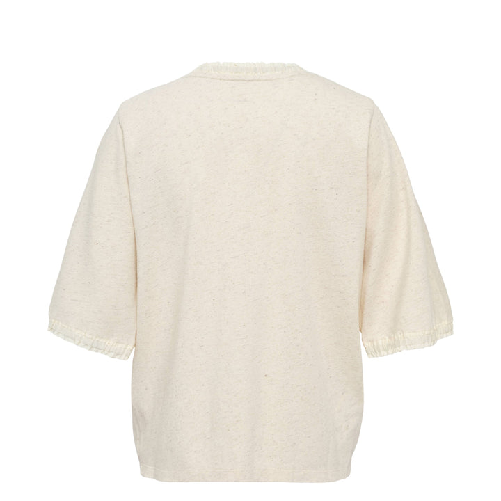 Printed Cotton Silk Short Sleeve Tee