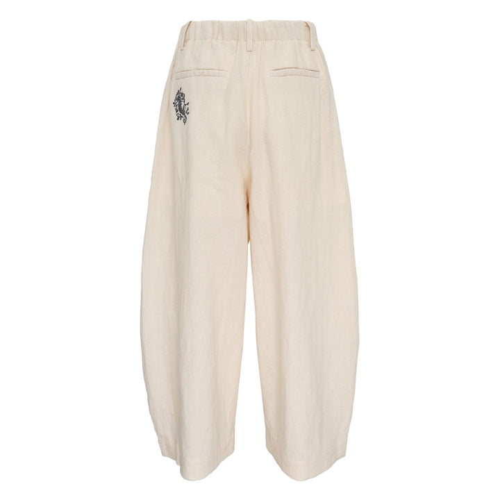 Cocoon Cotton Linen Midi Pants