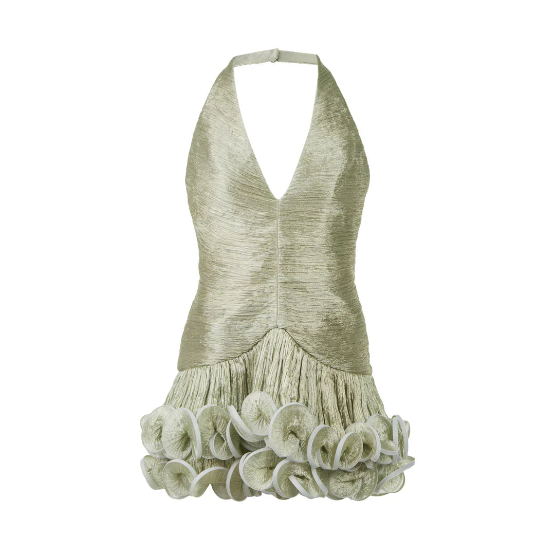 Ms. Tutu V Neck Mini Dress