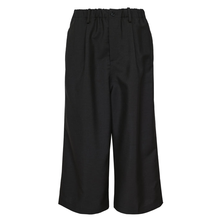 Crop Bermuda With Elastic Waist