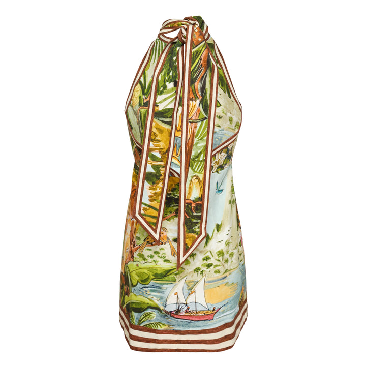 Toucan Tango Halter Mini Dress