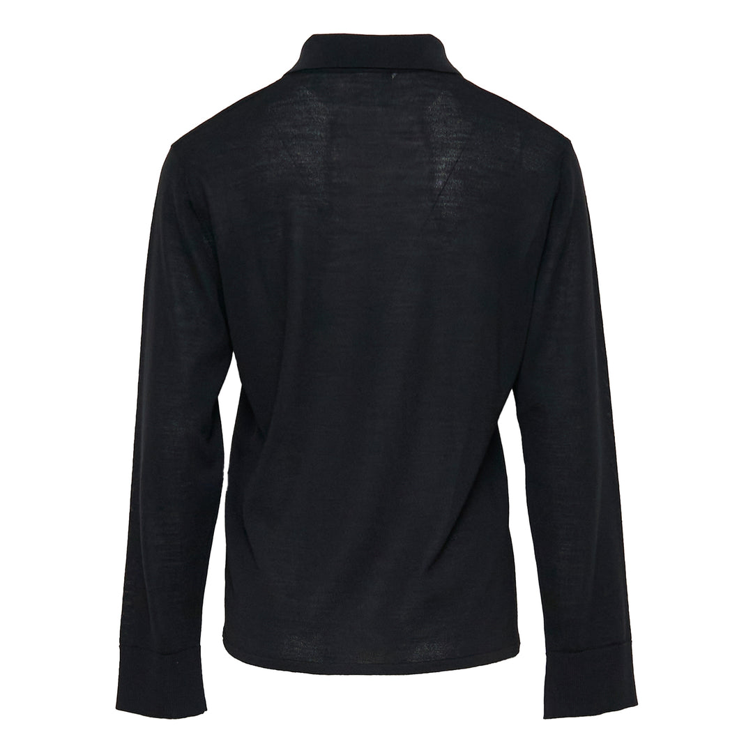 Courrèges Merinos Polo Cardigan – Available at Club 21, Official Retailer in Singapore, Malaysia & Thailand with Global Shipping Online