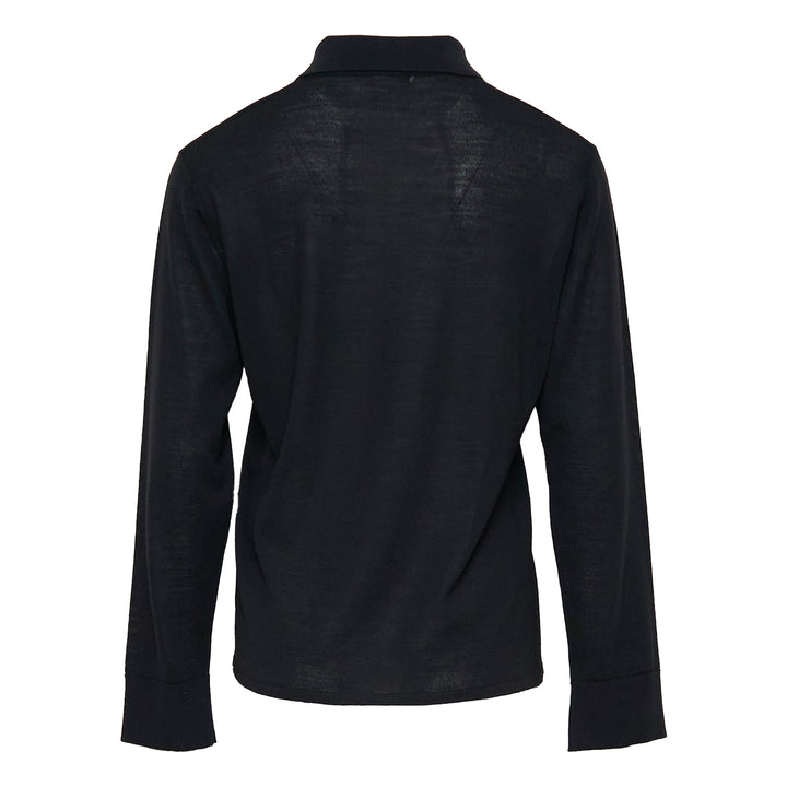 Courrèges Merinos Polo Cardigan – Available at Club 21, Official Retailer in Singapore, Malaysia & Thailand with Global Shipping Online