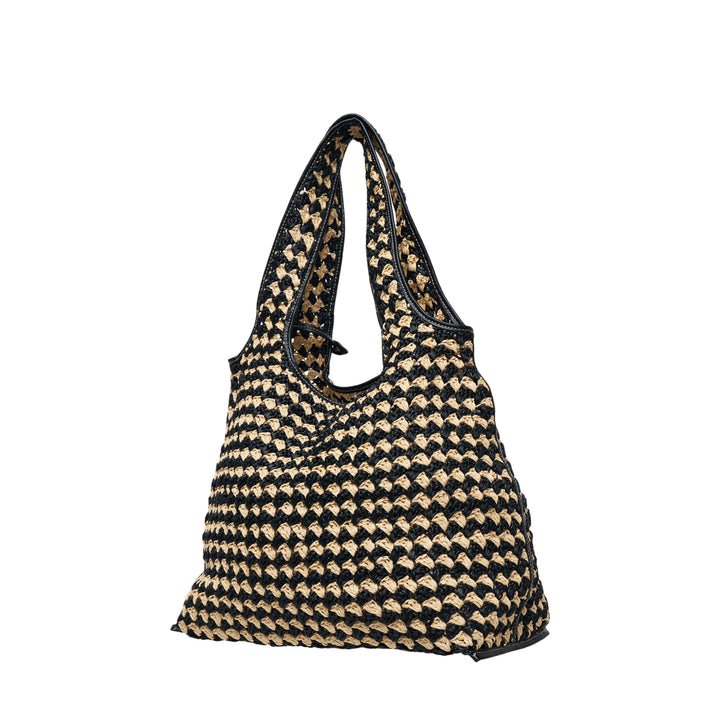 Crochet Raffia Market Tote