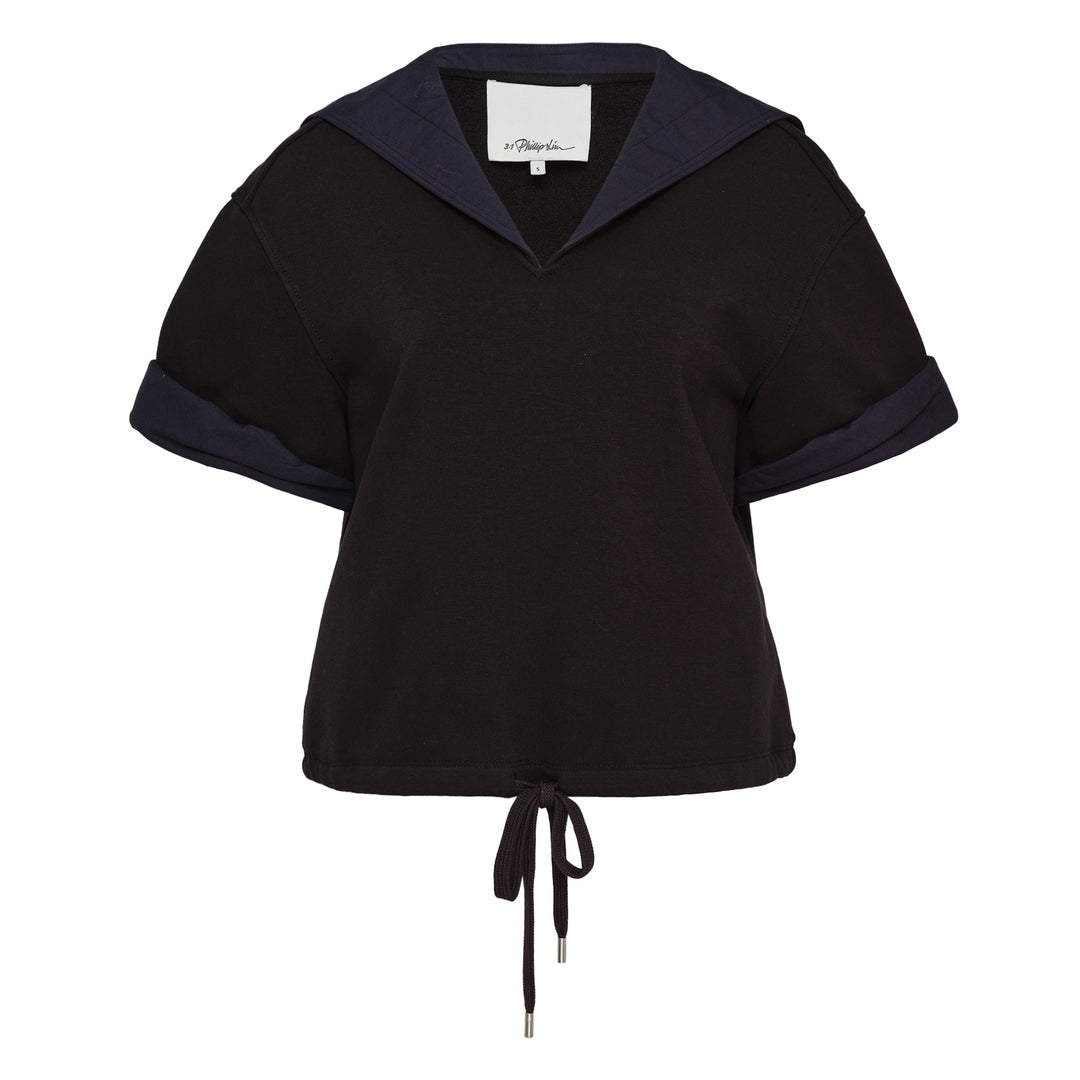 French Terry Sailor Top
