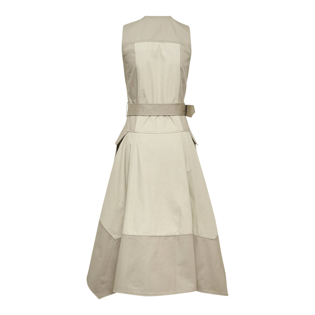 3.1 Phillip Lim Patchwork Sleeveless Belted Utility Dress – Available at Club 21, Official Retailer in Singapore, Malaysia & Thailand with Global Shipping Online