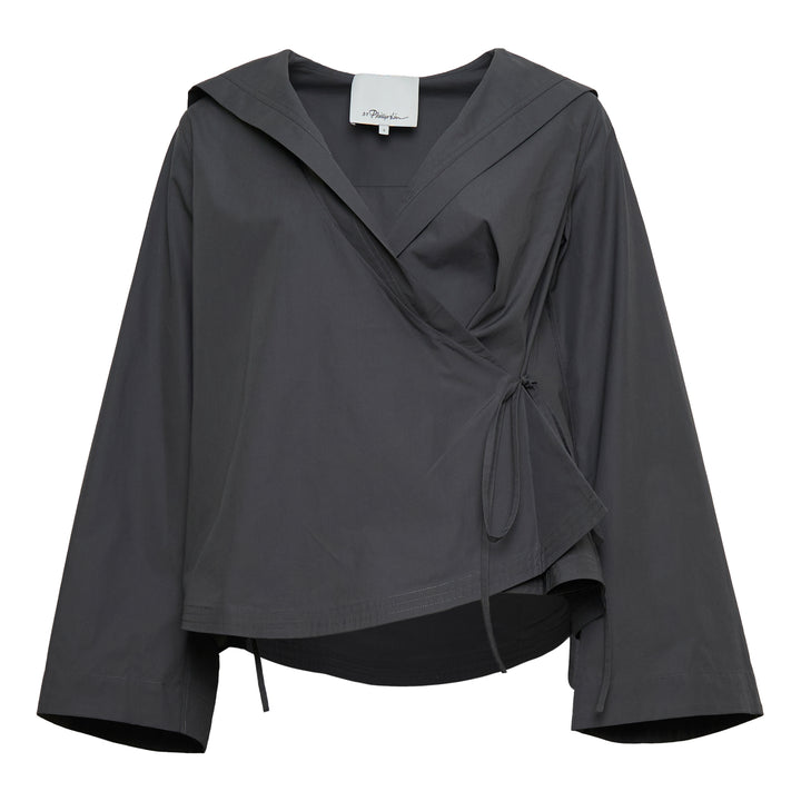 3.1 Phillip Lim Sailor Wrap Shirt – Available at Club 21, Official Retailer in Singapore, Malaysia & Thailand with Global Shipping Online