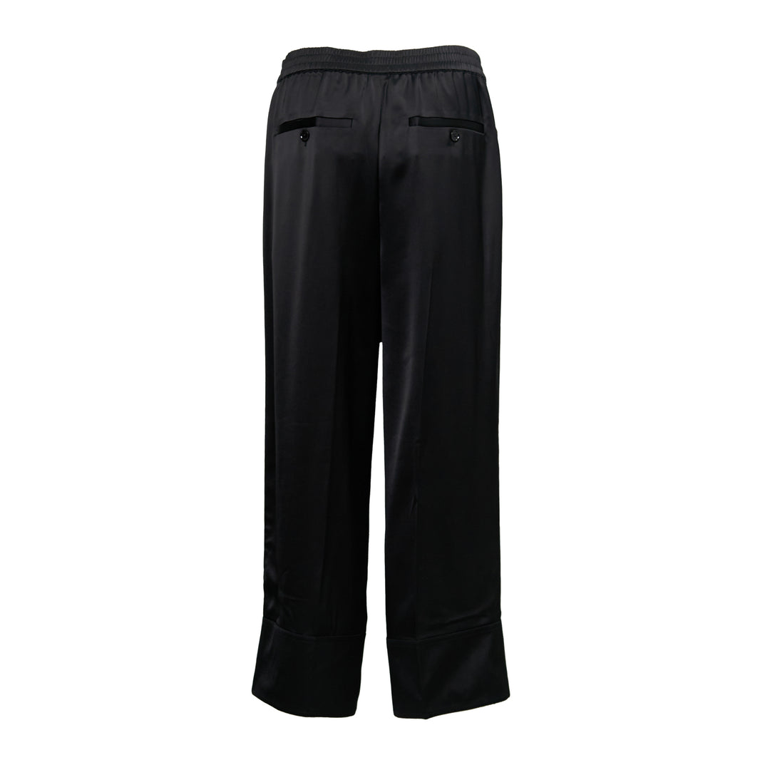 Satin Drawstring Trousers