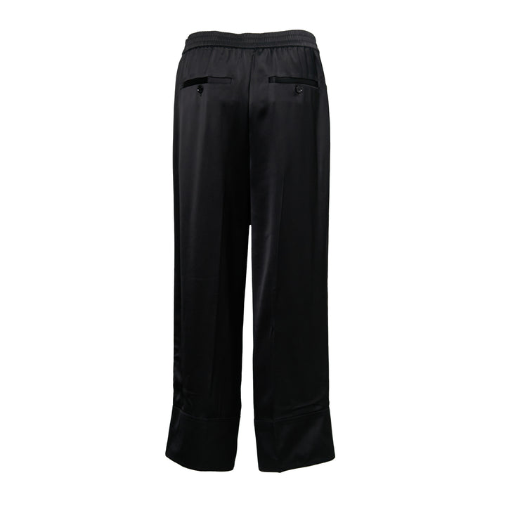 Satin Drawstring Trousers