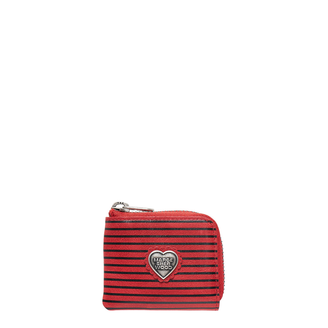 Heart Lace Mini Zipper Wallet