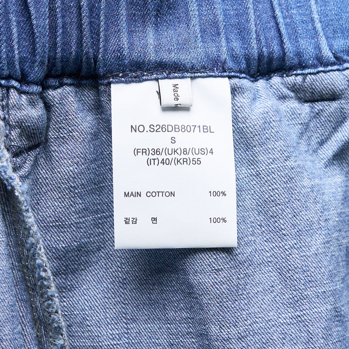YCH Ruffled Waist Denim Skirt – Available at Club 21, Official Retailer in Singapore, Malaysia & Thailand with Global Shipping Online