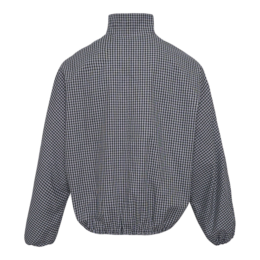 We11done Black Check Dolman Jumper – Available at Club 21, Official Retailer in Singapore, Malaysia & Thailand with Global Shipping Online