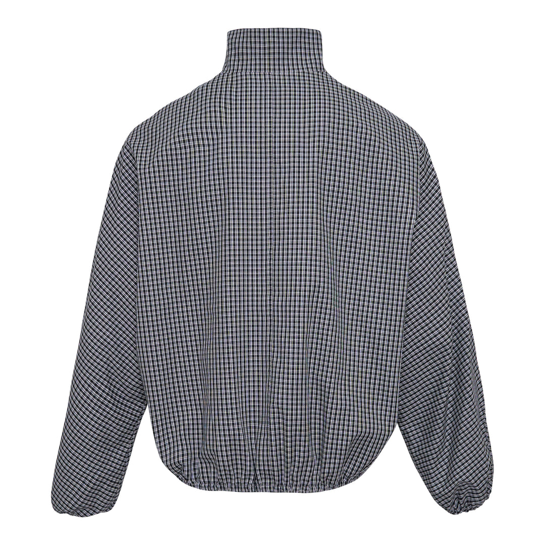We11done Black Check Dolman Jumper – Available at Club 21, Official Retailer in Singapore, Malaysia & Thailand with Global Shipping Online