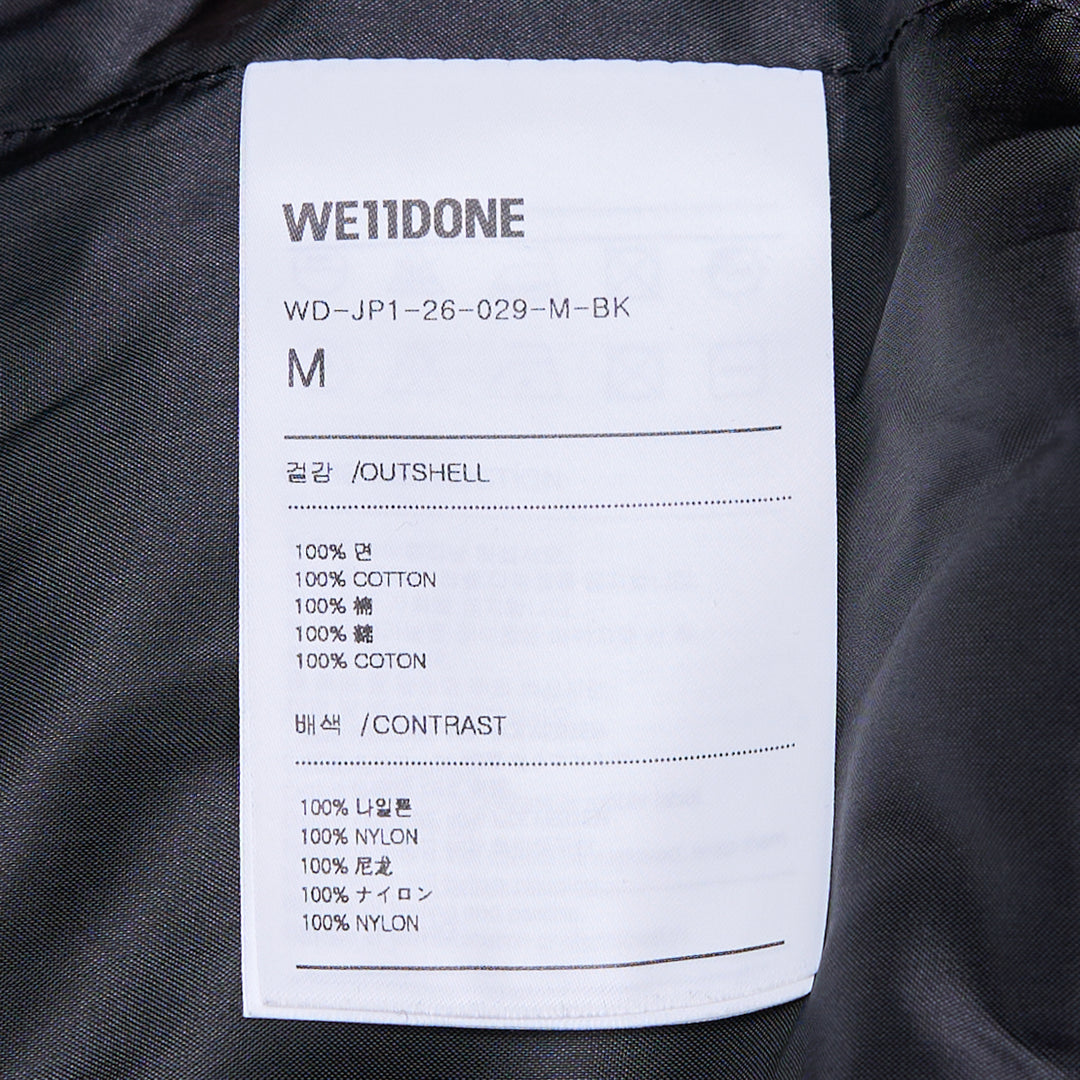We11done Black Check Dolman Jumper – Available at Club 21, Official Retailer in Singapore, Malaysia & Thailand with Global Shipping Online