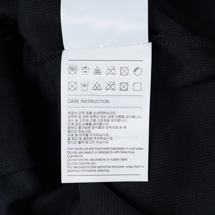 Black Logo Sleeveless Top