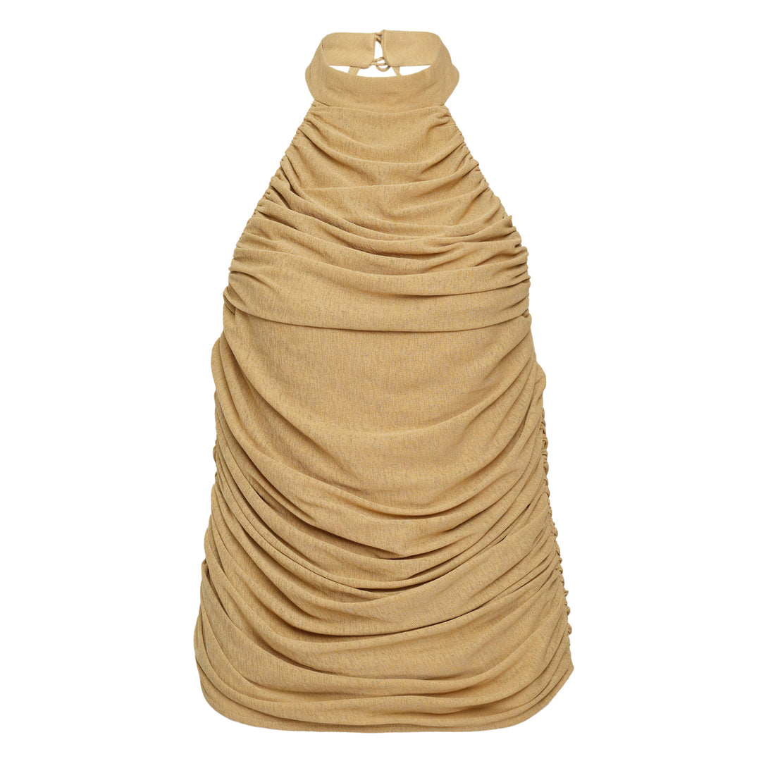 Draped Halter Top