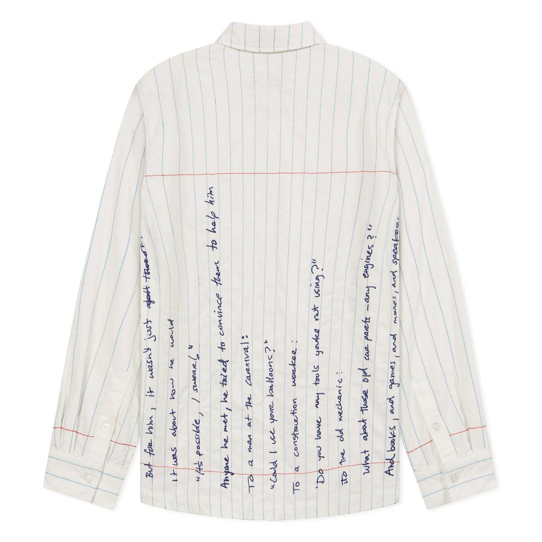 KidSuper Studios Paper Handwriting Overshirt – Available at Club 21, Official Retailer in Singapore, Malaysia & Thailand with Global Shipping Online