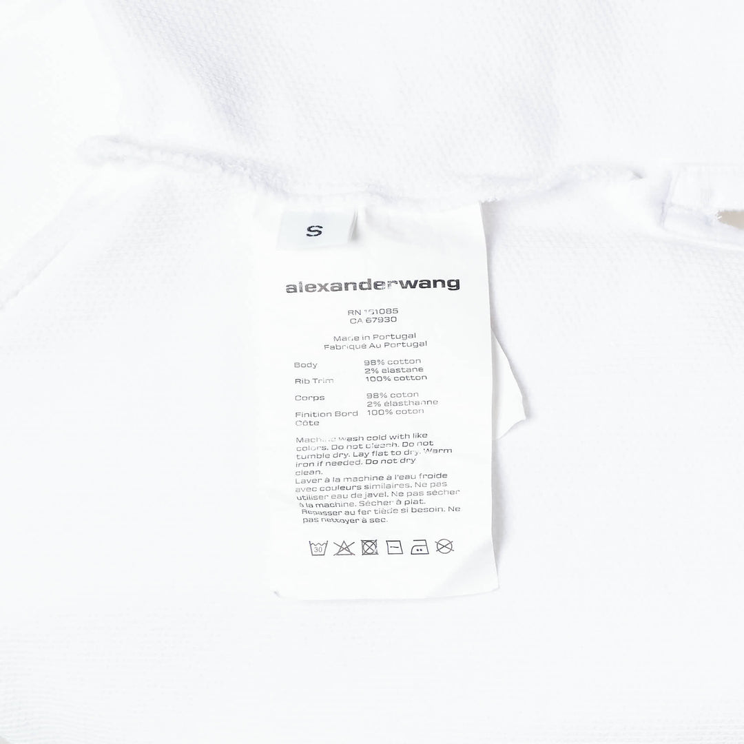 Oversized High-Low Polo Top