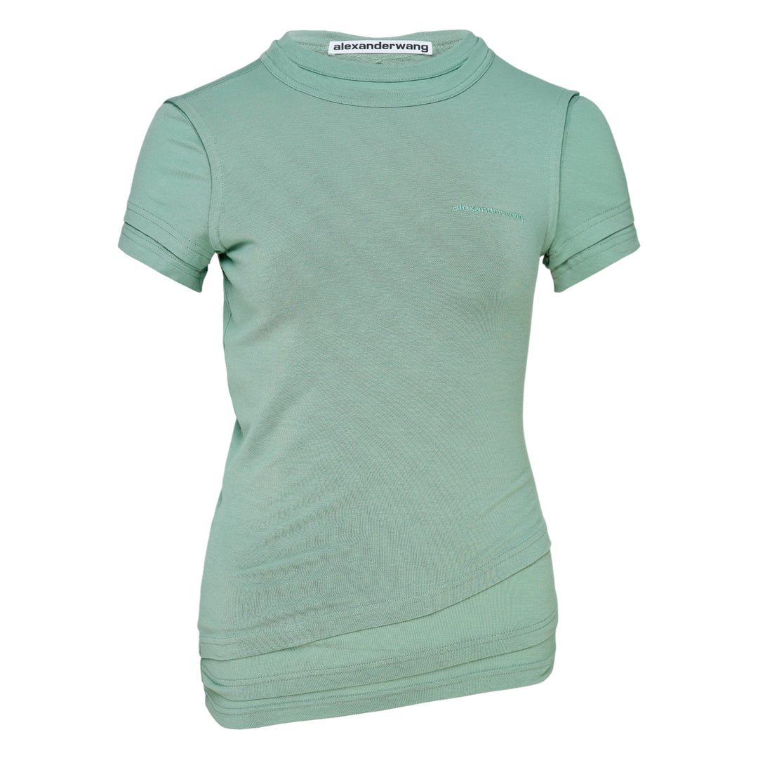 Layered Short Sleeve Top