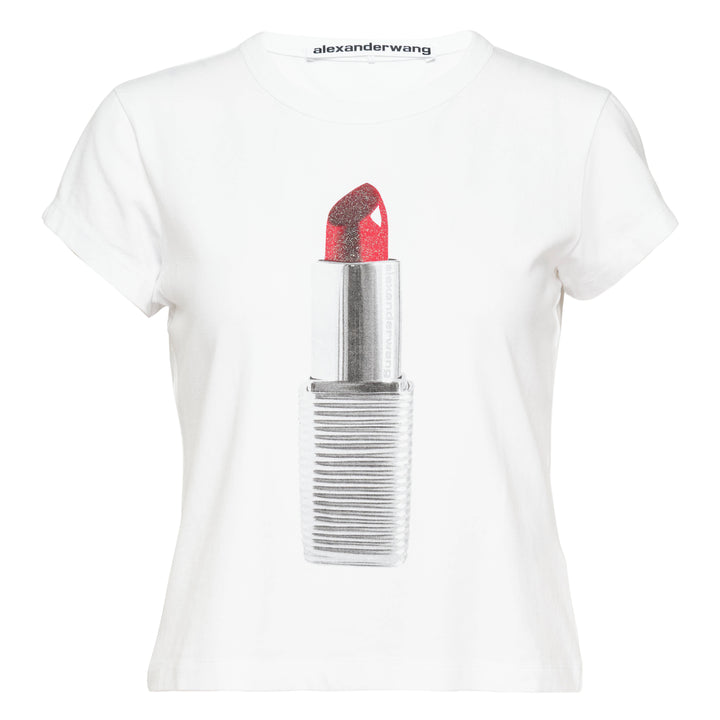Baby Tee Lipstick Graphic
