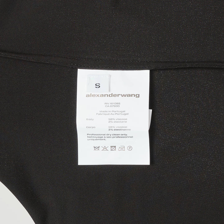 Short Sleeve Rashguard Mock Neck Top