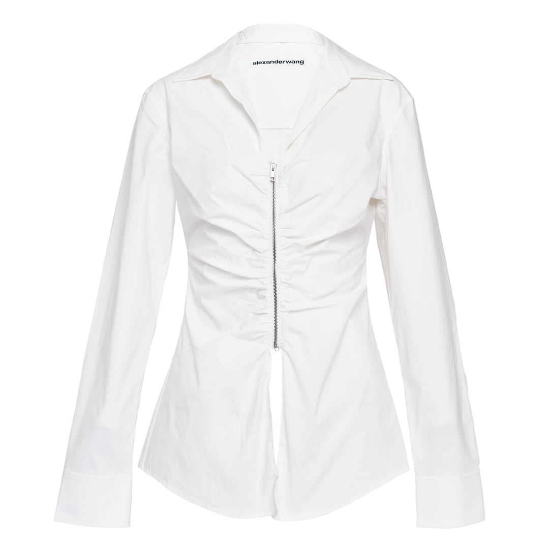 Shirt With Gathered Bust