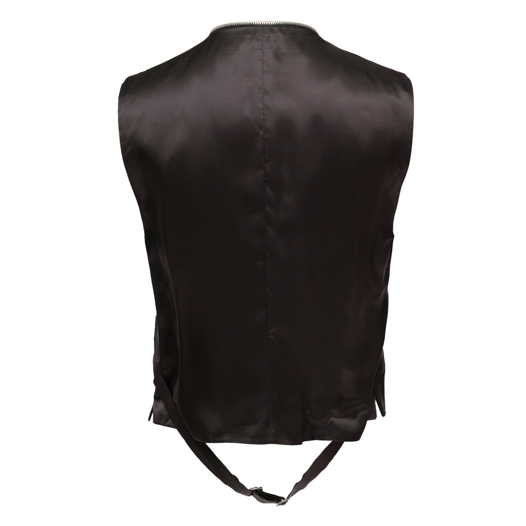Tailored Vest With Zipper