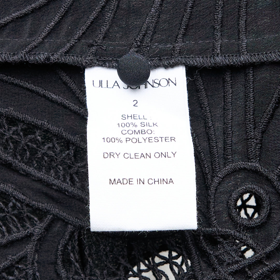 Ulla Johnson Silk Applique Blouse – Available at Club 21, Official Retailer in Singapore, Malaysia & Thailand with Global Shipping Online
