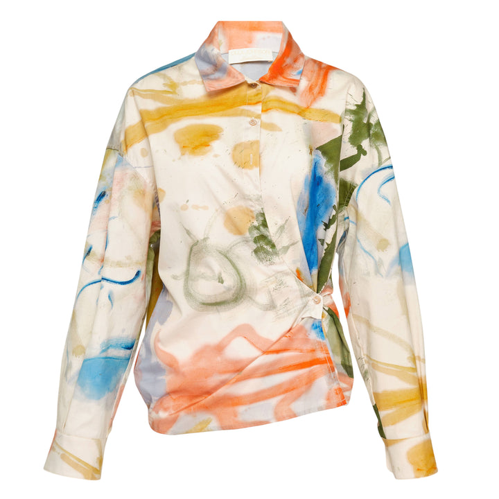 Artist Long Sleeve Cotton Blouse