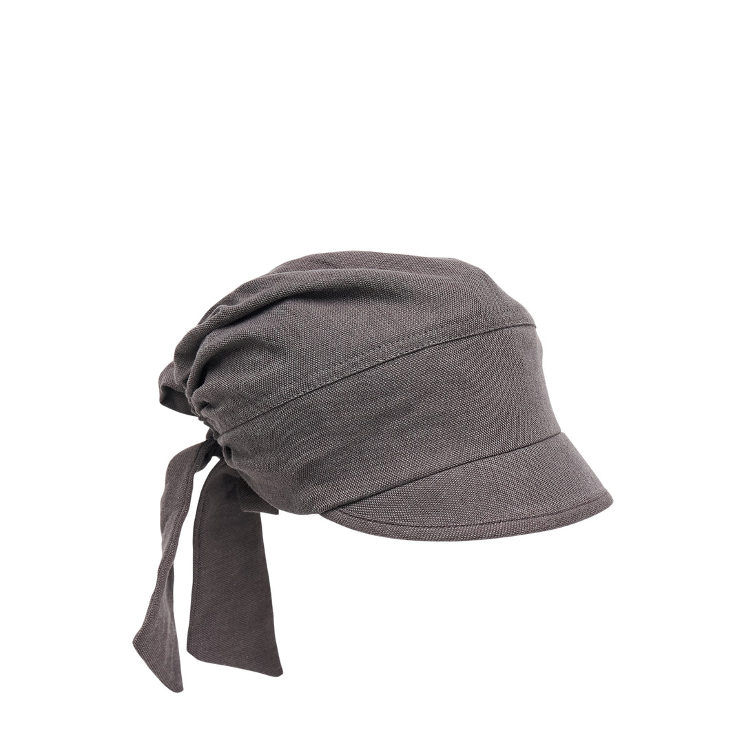 Linen Tie-Up Hat
