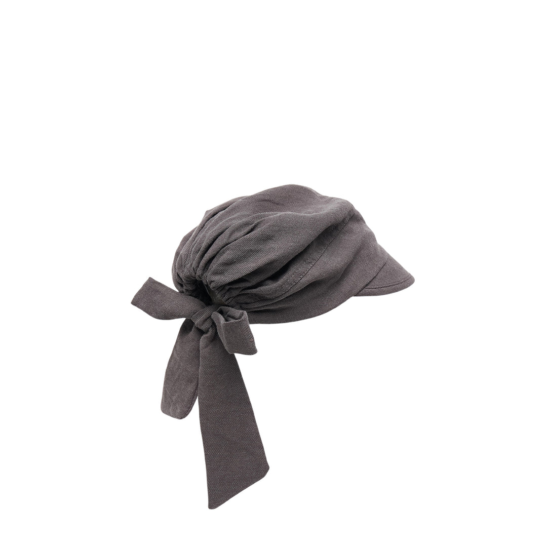 Linen Tie-Up Hat
