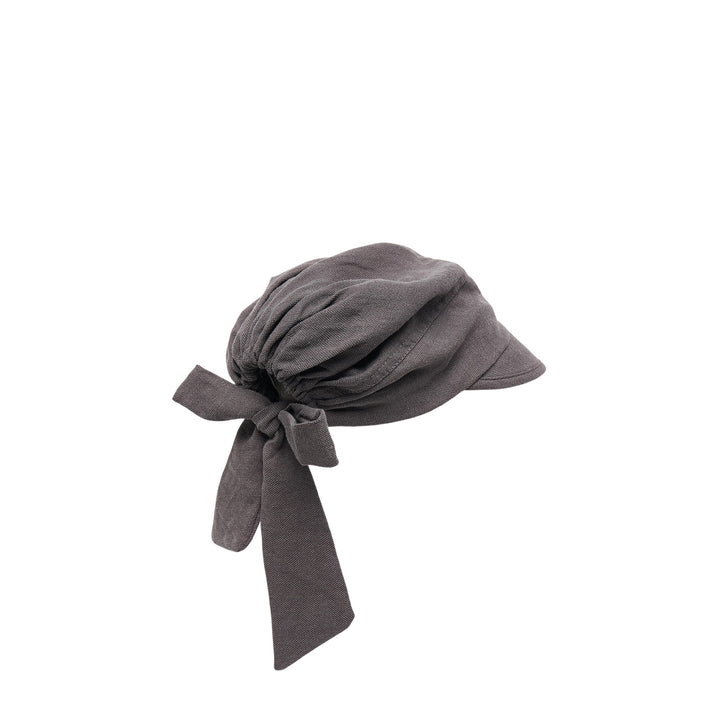 Linen Tie-Up Hat