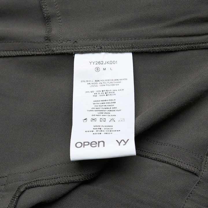 OPEN YY Slit Crinkled Jacket – Available at Club 21, Official Retailer in Singapore, Malaysia & Thailand with Global Shipping Online