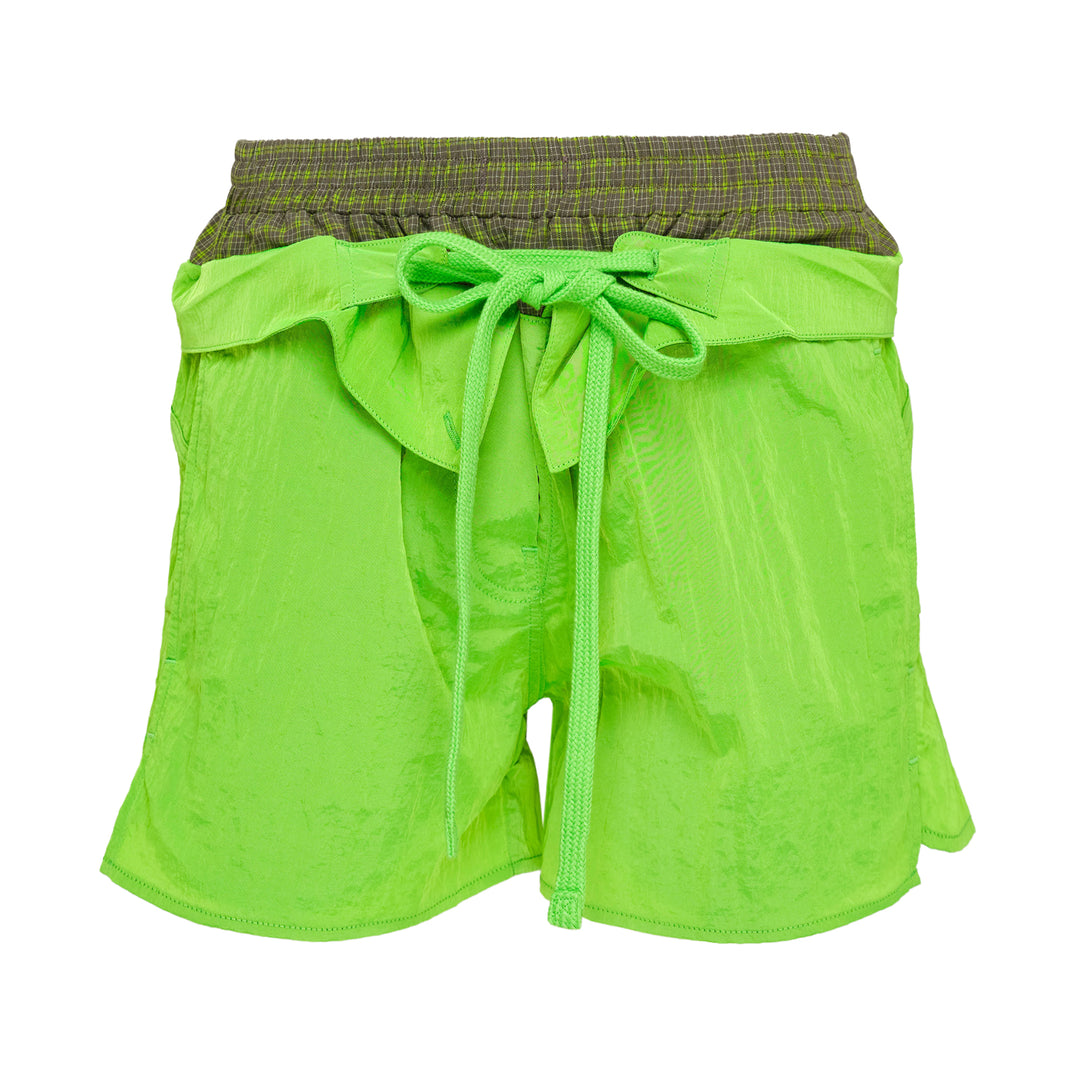 Color Block Layered Shorts