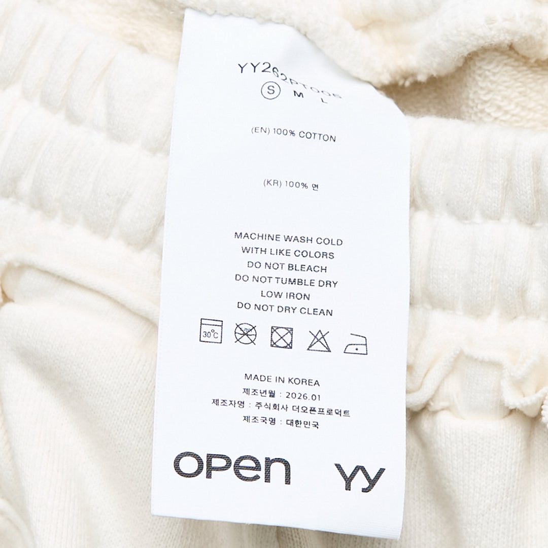 OPEN YY Curved Zip Sweat Pants – Available at Club 21, Official Retailer in Singapore, Malaysia & Thailand with Global Shipping Online