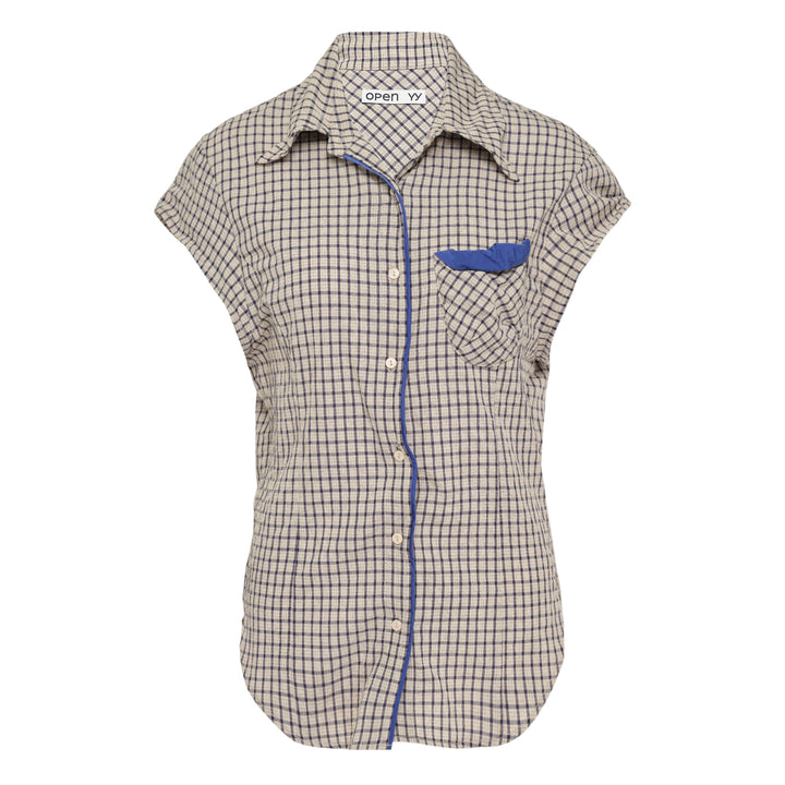 Color Block Wire Shirt