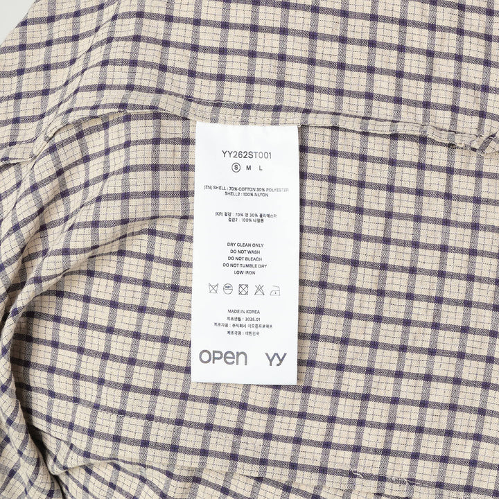 Color Block Wire Shirt