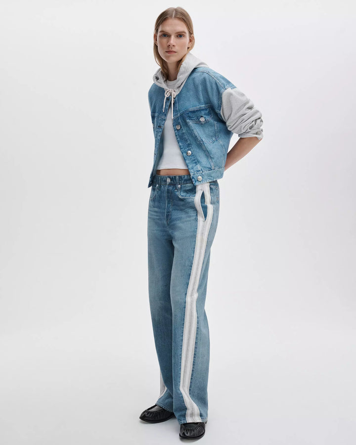 Miramar Terry Wide Leg Jeans
